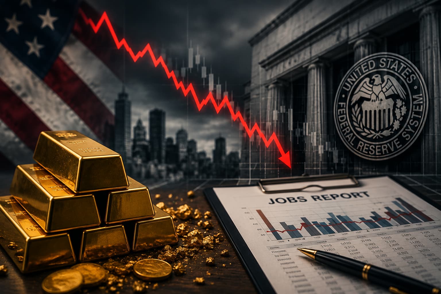 آیا گزارش اشتغال معادلات طلا را بههم میریزد؟
