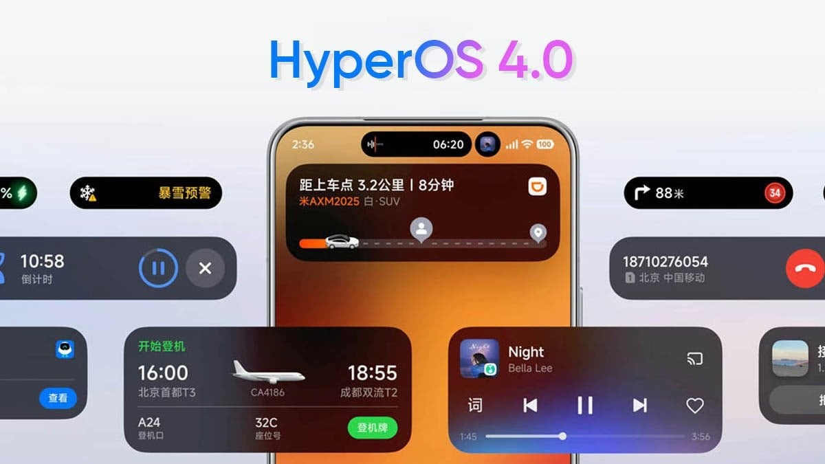 شیائومی انتشار نسخه بتای HyperOS 4 را برای نخستین گروه از گوشی‌های خود آغاز کرد