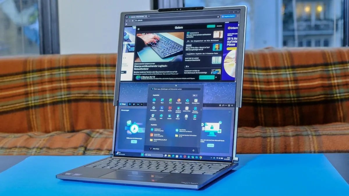 لپ‌تاپ رول‌شونده «Project Swan» لنوو با نمایشگر OLED مخفی رؤیت شد