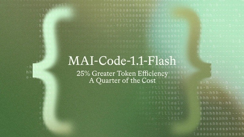 مایکروسافت مدل MAI-Code-1.1-Flash را برای رقابت بهتر با مدلهای چینی منتشر کرد
