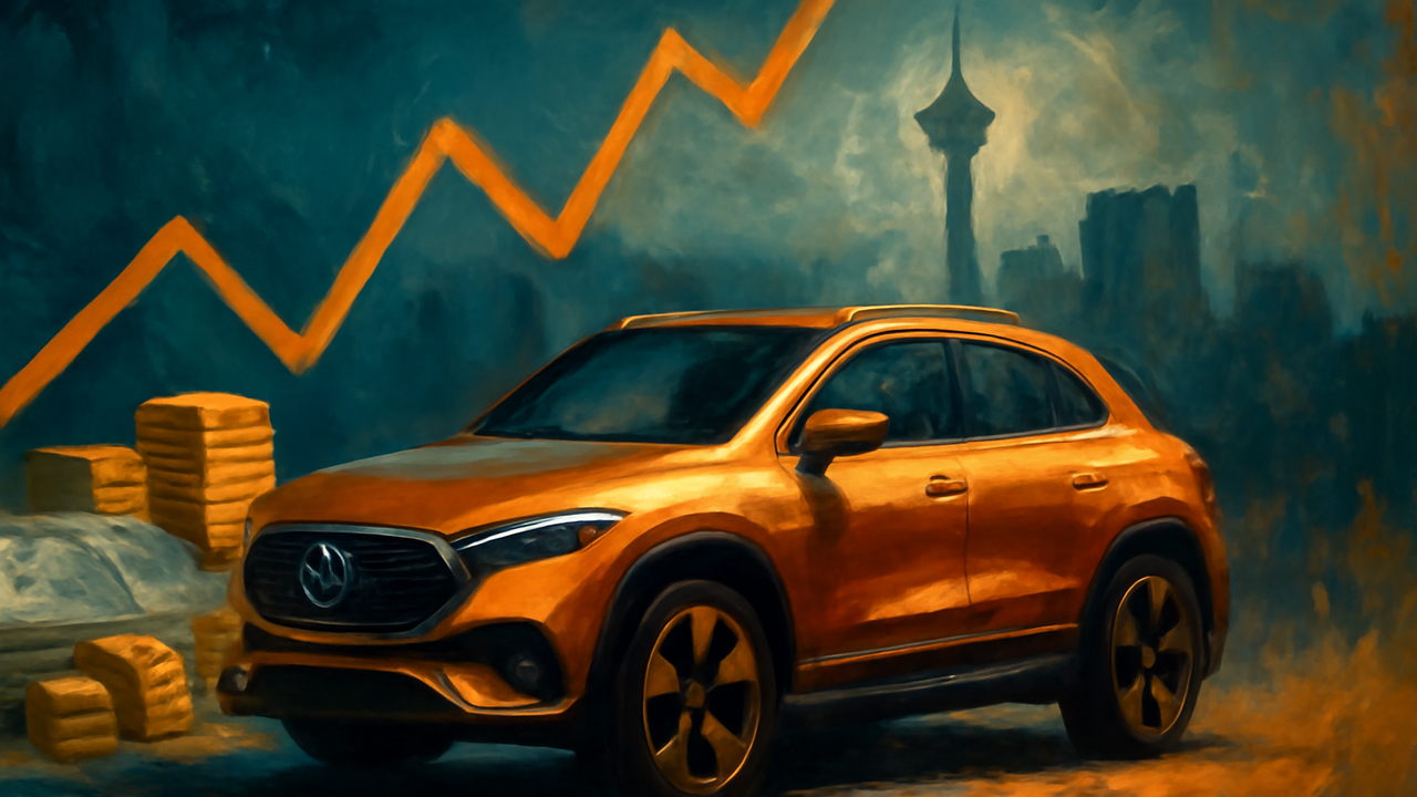 مرسدس نسل جدید GLA برقی را با برد ۶۵۷ کیلومتری رونمایی کرد
