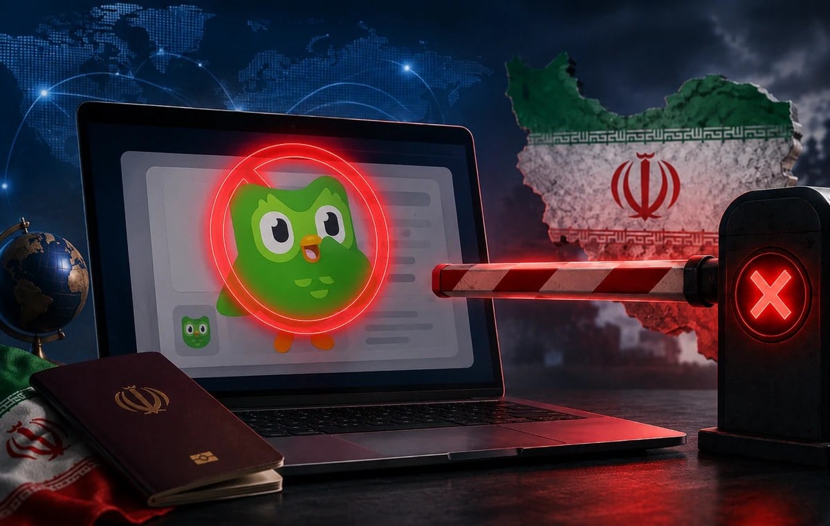 توقف آزمون دولینگو برای ایرانیها؛ تحریم جدید مانع ثبتنام با مدارک ایرانی شد