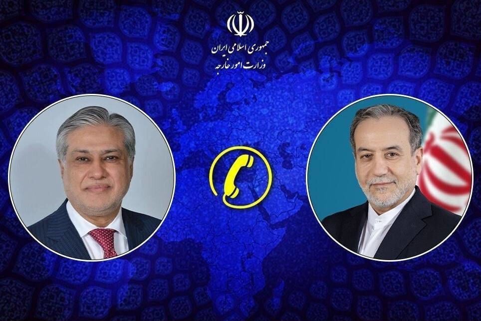 رایزنی تلفنی عراقچی و اسحاق دار درباره تنگه هرمز و توافق دفاعی سهجانبه