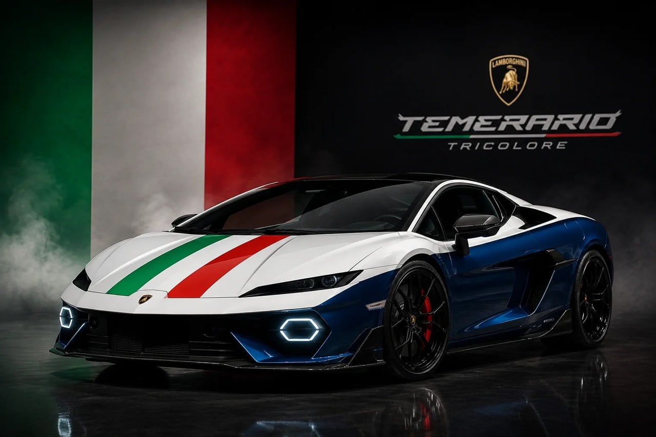 لامبورگینی Temerario Tricolore معرفی شد؛ پرچم ایتالیا پس از ۱۵ سال به یک لامبورگینی برگشت