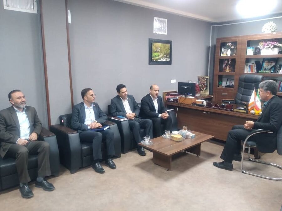 شیراز| نشست هماندیشی سرپرست بهزیستی شیراز با بانک ملت در راستای تفاهمنامه سراسری