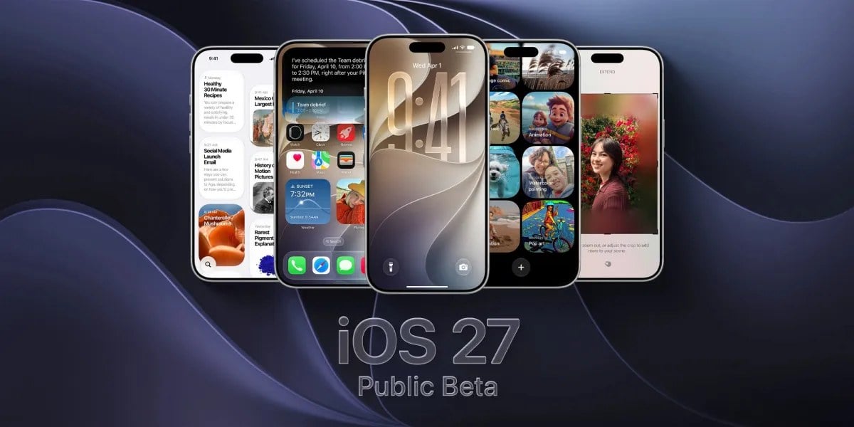 سومین بتا عمومی iOS 27 و iPadOS 27 منتشر شد؛ قابلیت‌های جدید هوش مصنوعی در راه آیفون و آیپد