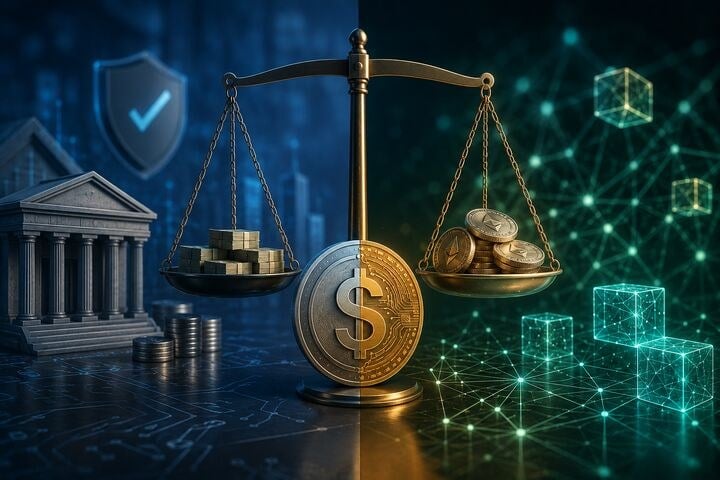 تفاوت استیبلکوینهای متمرکز و غیرمتمرکز چیست؟