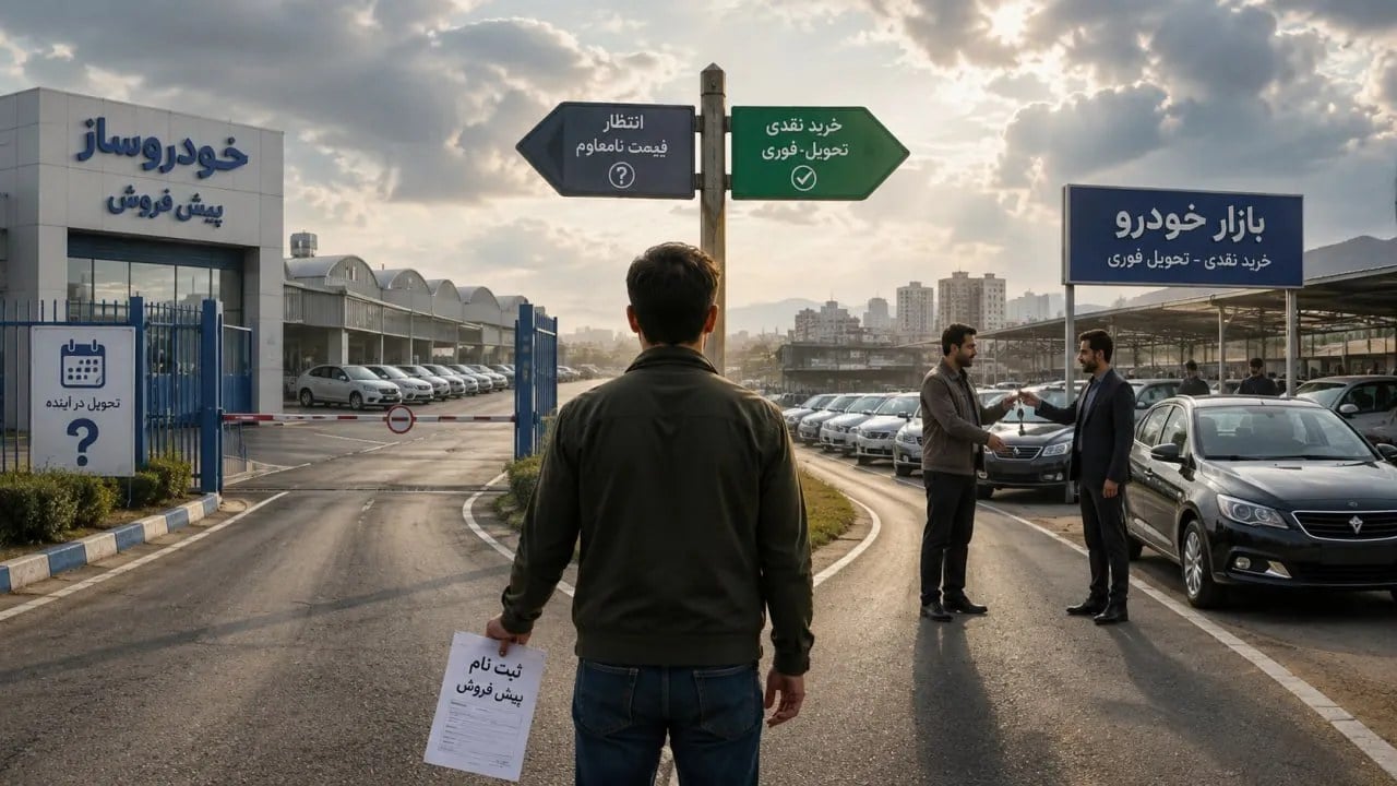 بهای بلاتکلیفی در بازار خودرو/ کوچ خریداران به بازار نقدی