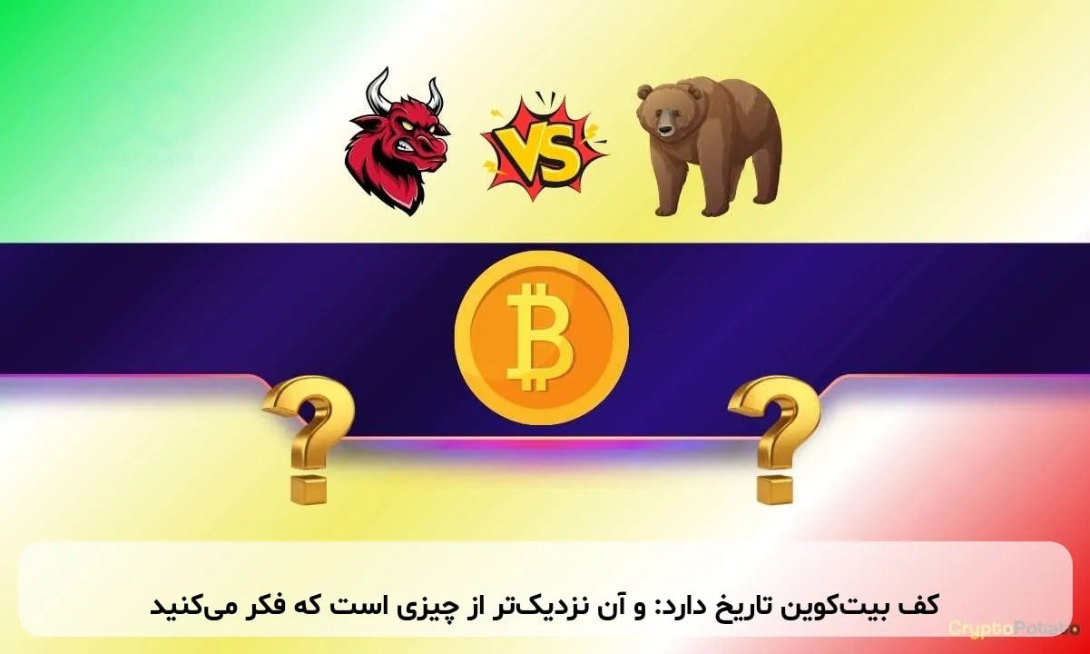 کف بیتکوین تاریخ دارد: و آن نزدیکتر از چیزی است که فکر میکنید