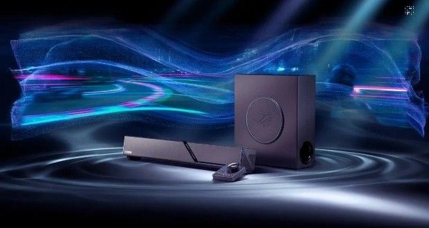 ساندبار گیمینگ ایسوس ROG Gjallar با دالبی اتموس و سابووفر بیسیم معرفی شد