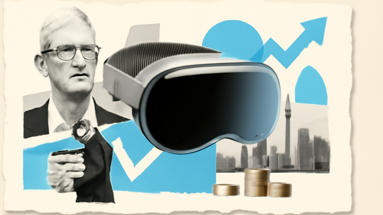 اپل تیم هدست ویژنپرو را کوچک کرد؛ همزمان با تغییر مدیرعامل