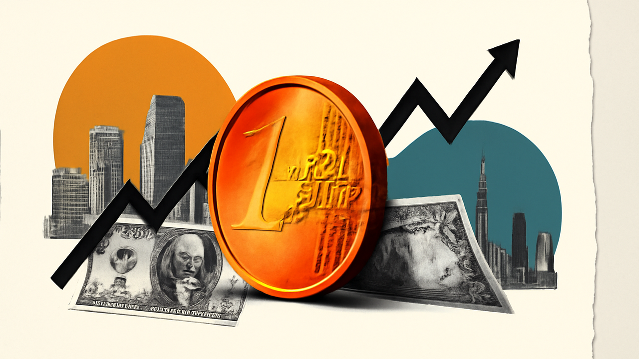 یورو در برابر دلار پس از رشد تند، مسیر اصلاح را آغاز کرد