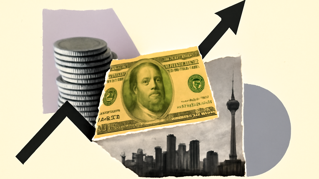 دلار در بازار آزاد ایران تا مرز ۲۰۷ هزار تومان بالا رفت