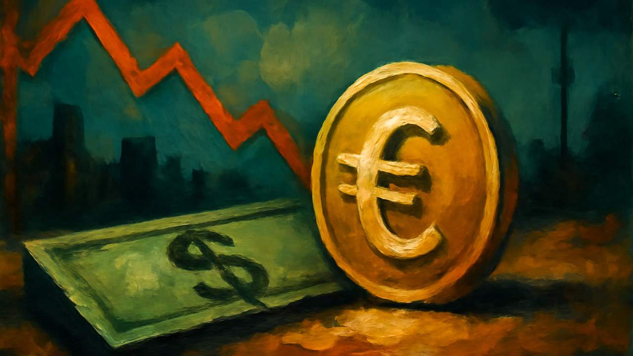 یورو زیر ۱٫۱۷۰۰ دلار عقب نشست؛ دلار با افزایش بازده اوراق تقویت شد