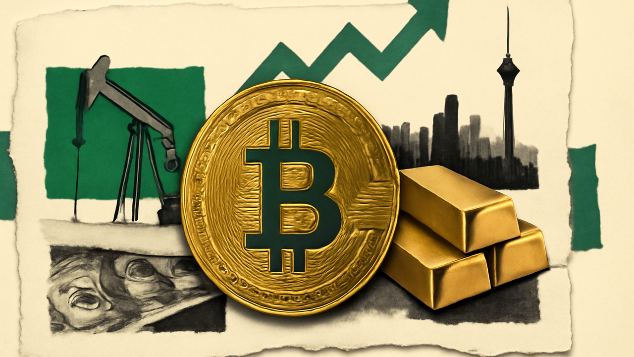 طلا، بیت‌کوین و کالاها هم‌زمان صعود کردند؛ ضعف دلار عامل مشترک