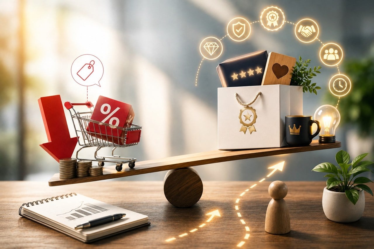 ارزانتر بفروشیم یا ارزش بیشتری ایجاد کنیم؛ کدام استراتژی واقعاً جواب میدهد؟