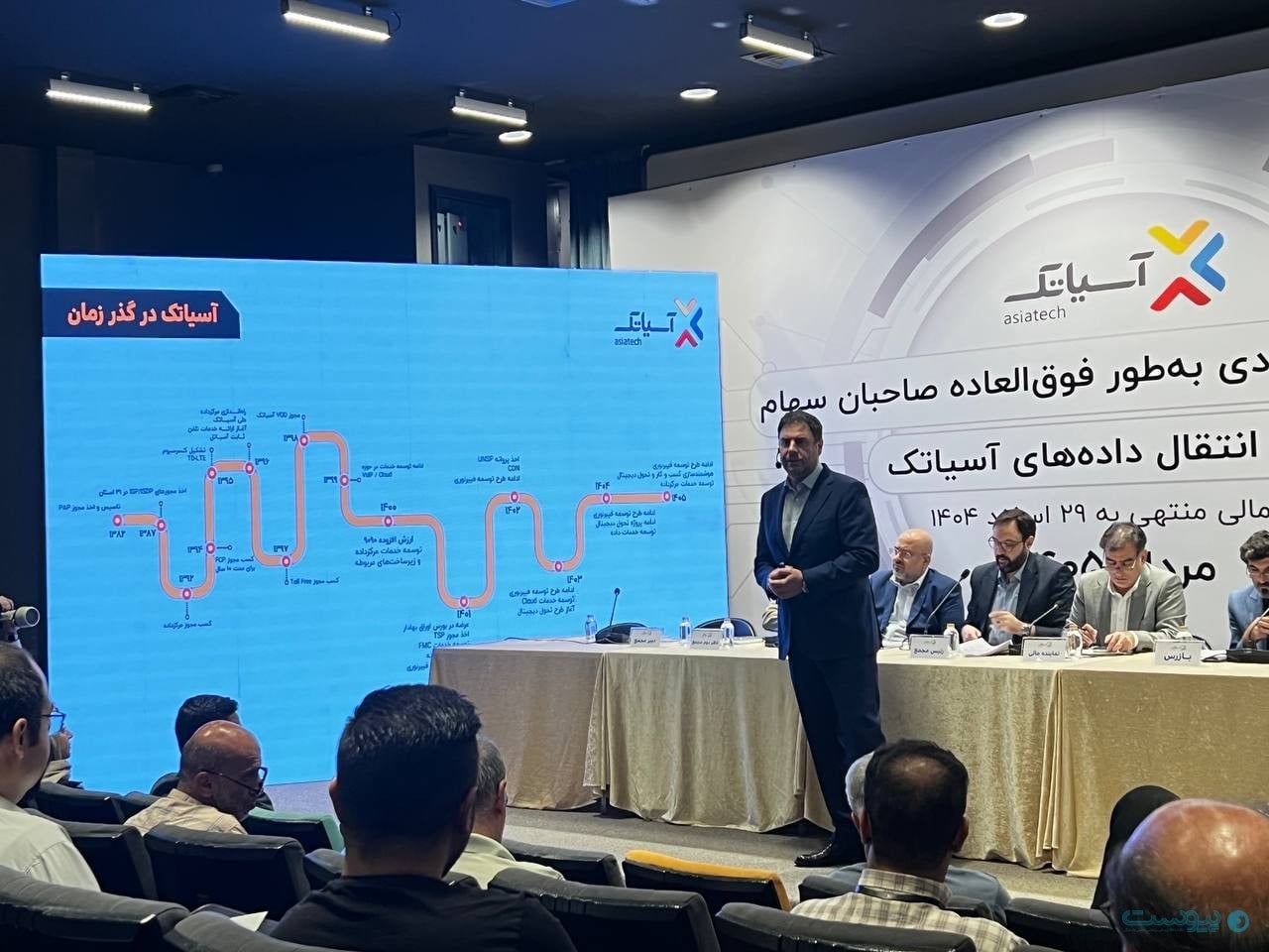 آسیاتک به ازای هر سهم ۲۶ تومان سود میدهد