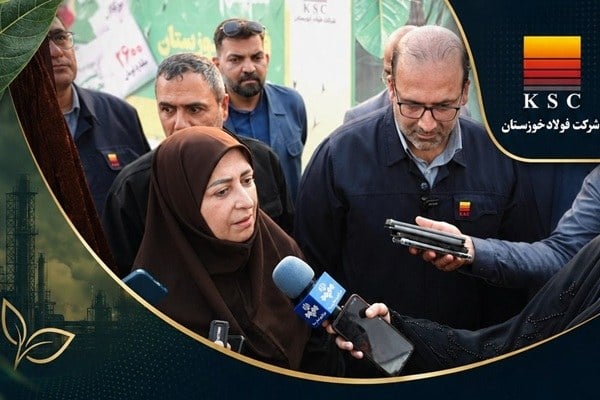 ویندفنسینگ فولاد خوزستان اقدامی خلاقانه برای کاهش انتشار آلایندههاست