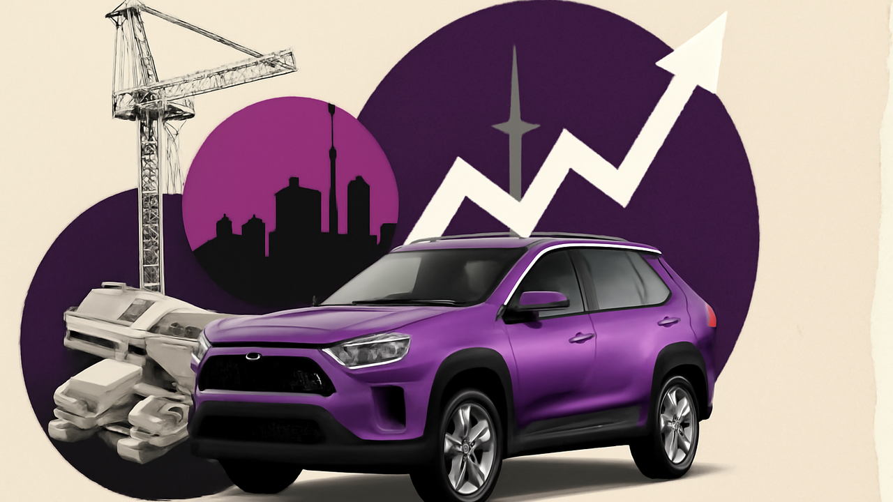 تویوتا RAV4 برساوش وارد گمرک تهران شد