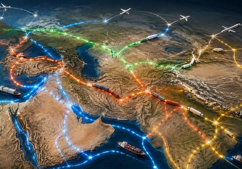 جایگاه ترانزیتی در شبکه تجارت اوراسیا