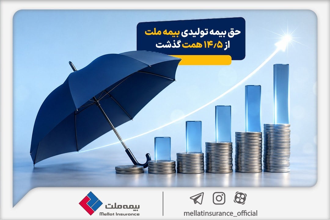 در چهار ماه نخست امسال حق بیمه تولیدی بیمه ملت از 14.5 همت گذشت