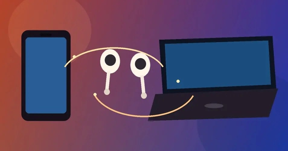 اتصال همزمان ایرباد را روشن کنید تا به موبایل و لپ‌تاپ وصل بماند