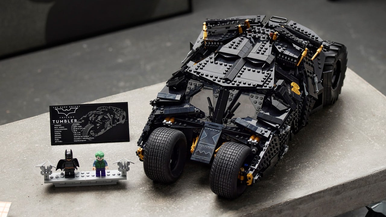 این بتموبیل لگویی را میتوانید واقعاً برانید؛ معرفی Batmobile Tumbler
