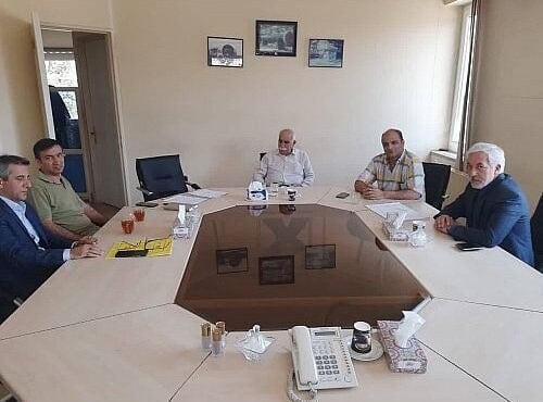 بازدید مدیرکل بیمه ایران قزوین از مخزن حرارتی آسیب دیده شرکت سیستمهای صنعتی تاکستان