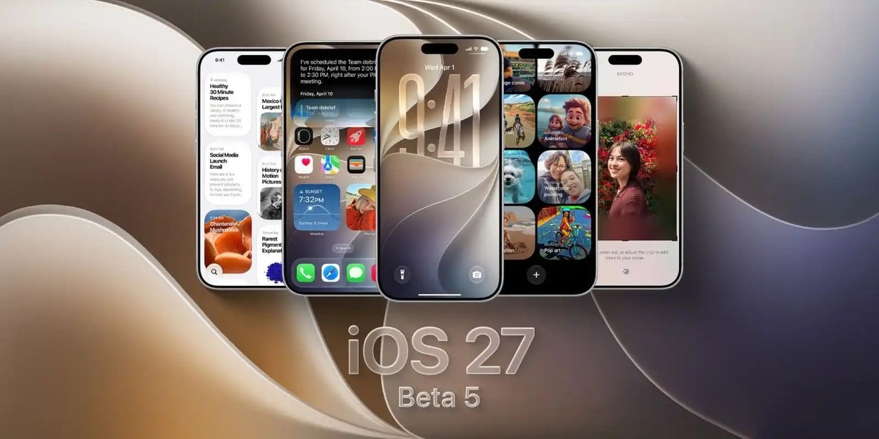آپدیت iOS 27 Beta 5 منتشر شد؛ Siri AI و قابلیتهای جدید هوش مصنوعی در راه آیفون