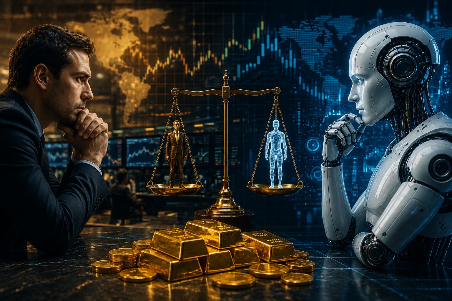 نبرد ماشین و انسان در بازار طلا؛ برنده چه کسی است؟