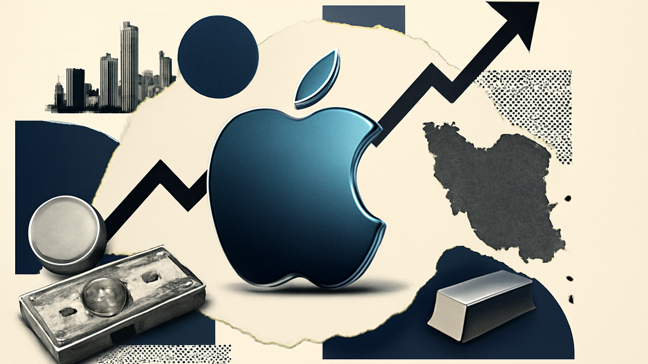 تحلیل تکنیکال سهام اپل با رویکرد بالا به پایین در چند تایمفریم