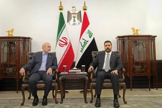 راهکار ایران برای حل مساله انحصار سلاح در عراق؟ / رسانههای عربی: قالیباف پیشنهادهایی به بغداد ارائه کرد / بغداد: مقامهای ایرانی خواستار تعویق نشدند