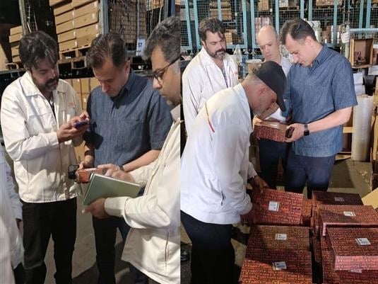 بازدید ­بازرسان استاندارد از انبار قطعات سایپا