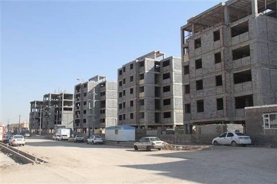 پیشرفت عملیات زیرسازی نهضت ملی مسکن ایرانشهر