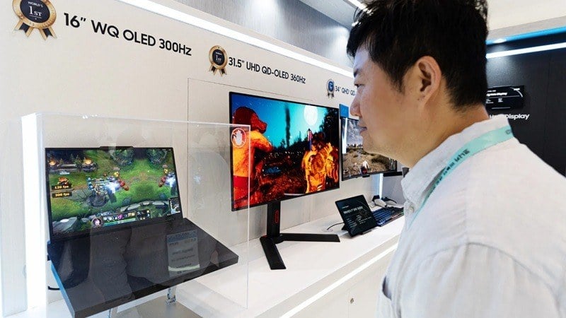 سامسونگ اولین نمایشگر OLED لپتاپی جهان با نرخ نوسازی 300 هرتز را معرفی کرد