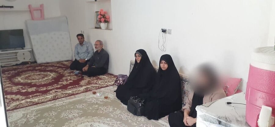 پایش میدانی وضعیت معیشت و مسکن بانوان سرپرست خانوار در گل‌تپه کبودرآهنگ