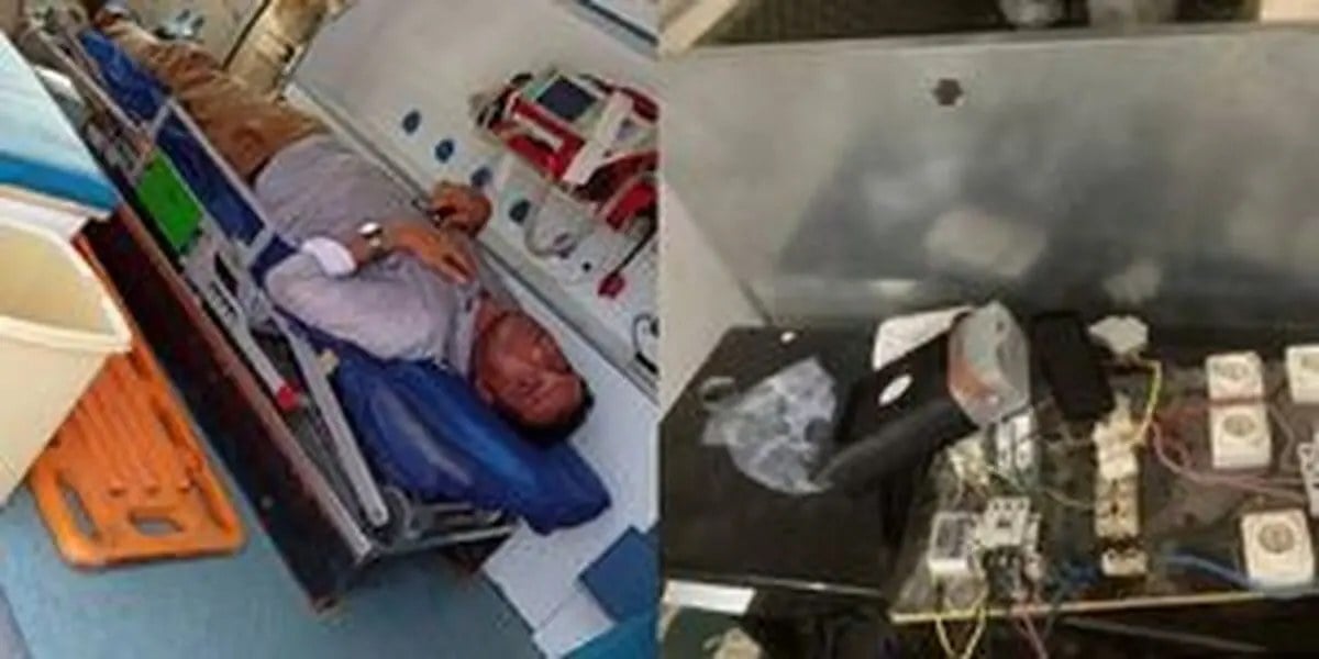 حمله به مدیر برق عسلویه +عکس
