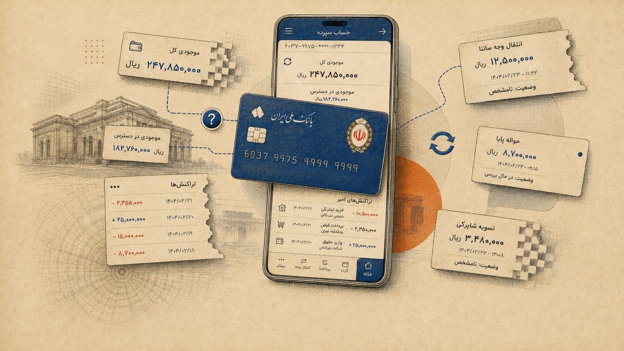 مهلت ۱۷ مرداد گذشت؛ وضعیت مغایرت حسابهای بانک ملی به کجا رسید؟