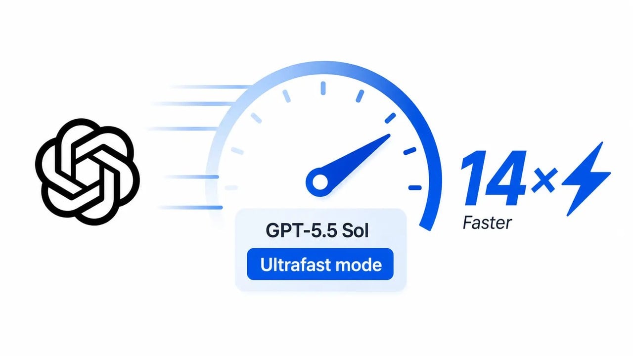 قابلیت جدید Ultrafast هوش مصنوعی GPT-5.6 Sol معرفی شد؛ پردازش تا ۱۴ برابر سریعتر