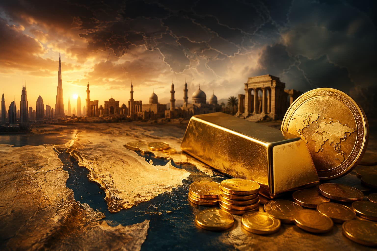طلا برنده بزرگ تحولات خاورمیانه