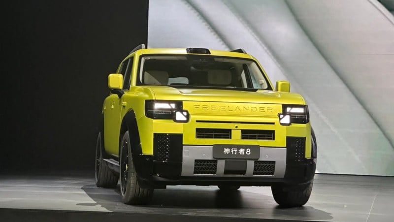 فریلندر 8 ساختهشده توسط چری و JLR وارد پیشفروش چین شد؛ از 50٬000 دلار تا نسخهای با 818 اسب بخار و شارژ 20–80٪ در 12 دقیقه