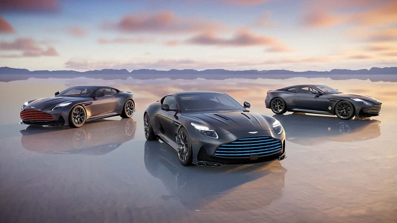 آستونمارتین سه نسخه تکنسخهای DB12 S با تم VMF را برای پیبل بیچ رونمایی کرد