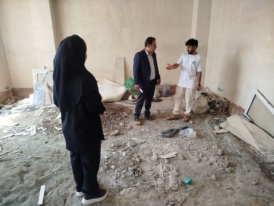 معاون توانمندسازی بهزیستی کردستان از پروژه‌های مسکن مددجویان سقز بازدید کرد