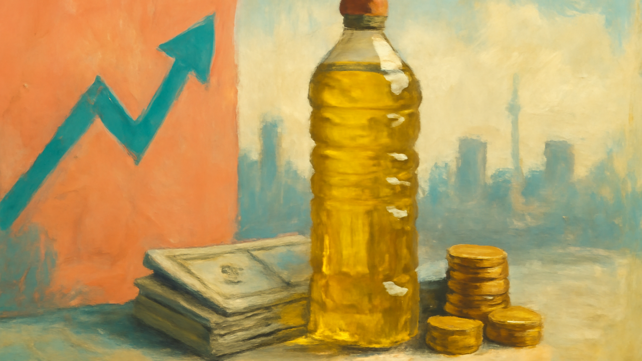 قیمت روغن نباتی در کمتر از ۱ سال ۳۸۰ درصد افزایش یافت