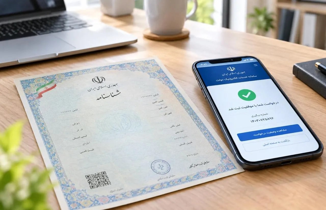 تغییر نام و دریافت شناسنامه المثنی آنلاین شد