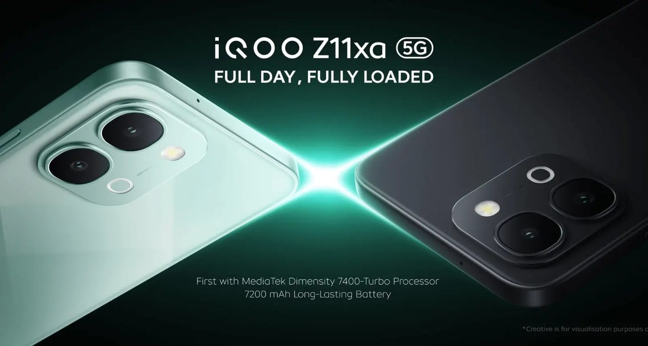 گوشی iQOO Z11xa 5G با قیمت رقابتی و باتری پرظرفیت 7200mAh معرفی شد