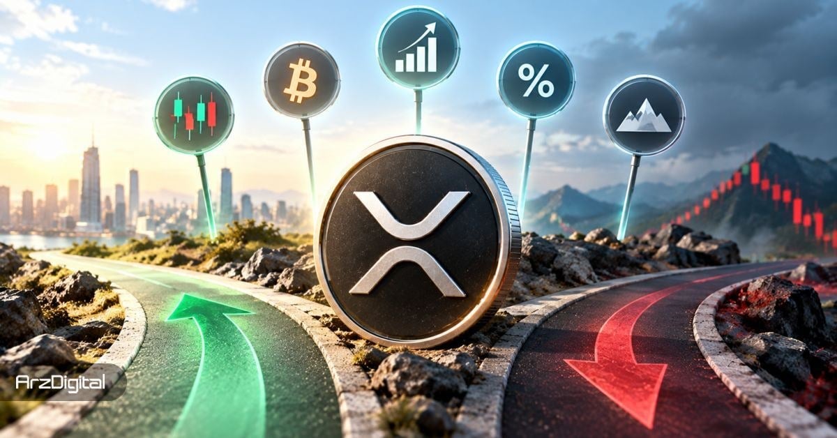 قیمت ریپل تا پایان سال ۲۰۲۶ به کجا می‌رسد؟ ۵ سیگنال مهم صعود بعدی XRP