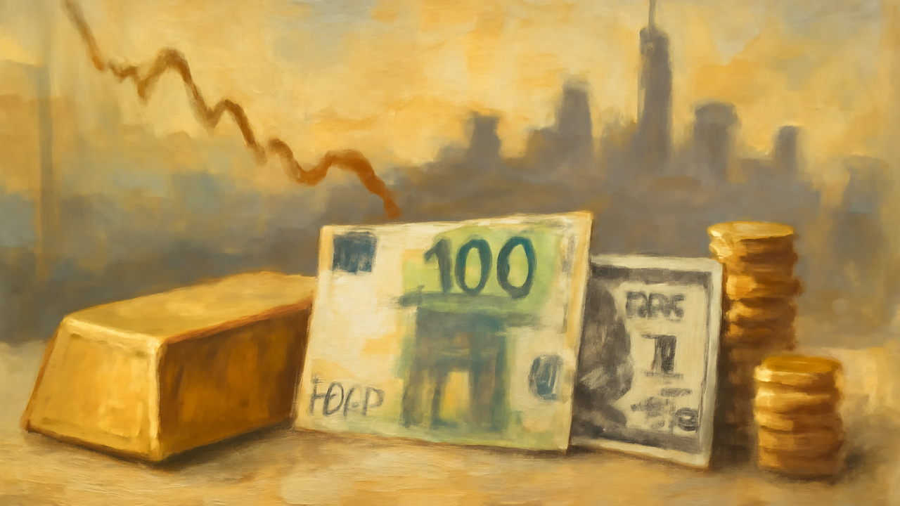 یورو زیر ۱٫۱۴ دلار؛ نزدیک پایینترین سطح ۲ ماه اخیر
