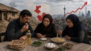 تورم در آستانه ۹۰ درصد / گرانی ۱۲۱ درصدی خوراکیها در پایان تابستان / سبقت تورم روستاها از شهرها + نمودارها
