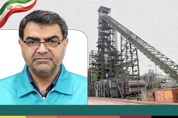 پیشرفت ۷۰ درصدی پروژه بزرگ فولاد کاوه؛ یک میلیون تن آهن اسفنجی در راه است